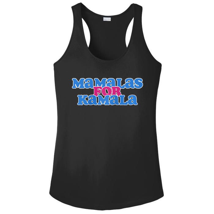 Mamalas For Kamala This Mamala Voting For Kamala Raglan Ladies PosiCharge Competitor Racerback Tank