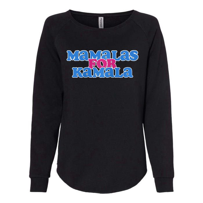 Mamalas For Kamala This Mamala Voting For Kamala Raglan Womens California Wash Sweatshirt