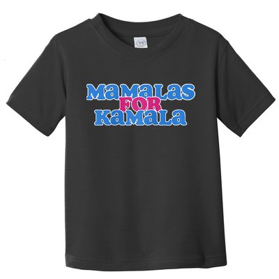 Mamalas For Kamala This Mamala Voting For Kamala Raglan Toddler T-Shirt