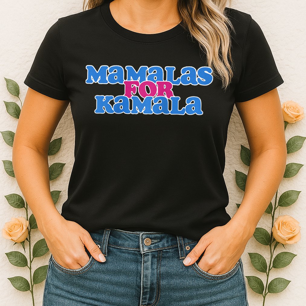 Mamalas For Kamala This Mamala Voting For Kamala Raglan Womens T-Shirt