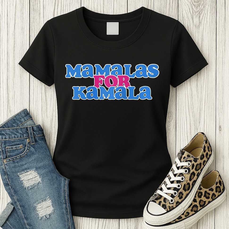 Mamalas For Kamala This Mamala Voting For Kamala Raglan Womens T-Shirt