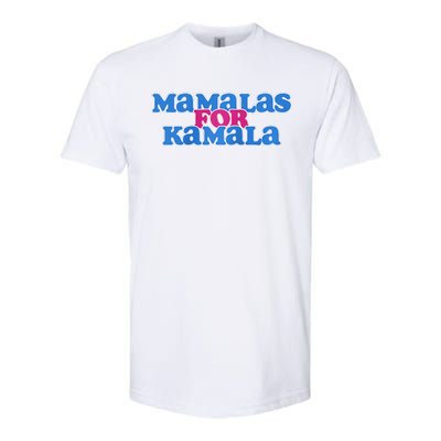 Mamalas For Kamala This Mamala Voting For Kamala Raglan Softstyle CVC T-Shirt