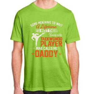 My Favorite Korea Taekwondo Training Player Calls Me Daddy Gift Adult ChromaSoft Performance T-Shirt