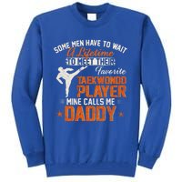 My Favorite Korea Taekwondo Training Player Calls Me Daddy Gift Tall Sweatshirt