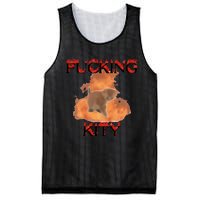 Milkcattos Fucking Kity Mesh Reversible Basketball Jersey Tank