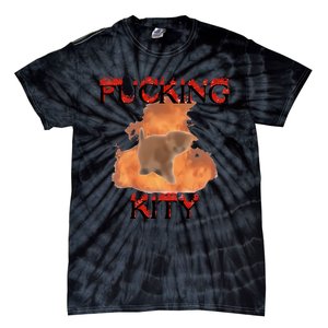 Milkcattos Fucking Kity Tie-Dye T-Shirt