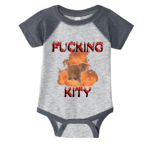 Milkcattos Fucking Kity Infant Baby Jersey Bodysuit