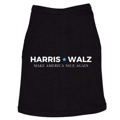 Midwest For Kamala Harris Walz Make America Nice Doggie Tank