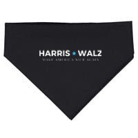 Midwest For Kamala Harris Walz Make America Nice USA-Made Doggie Bandana