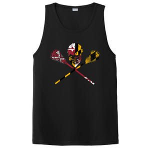 Maryland Flag Lacrosse PosiCharge Competitor Tank