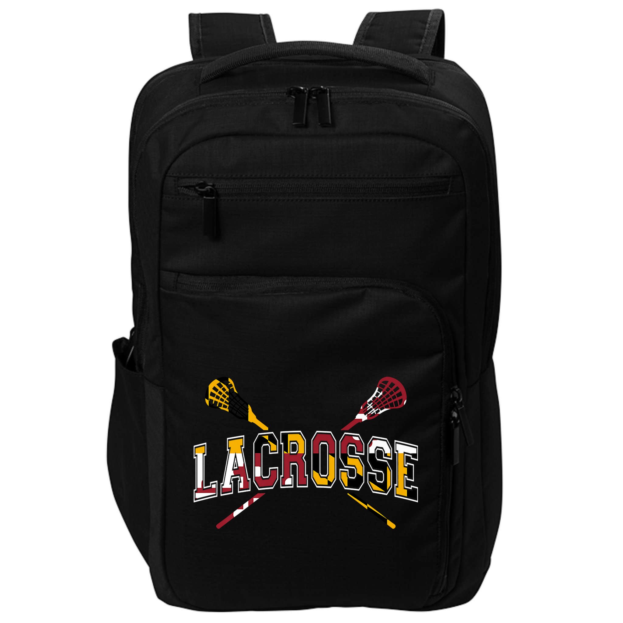 Maryland Flag Lacrosse Impact Tech Backpack