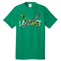 Maryland Flag Lacrosse Tall T-Shirt