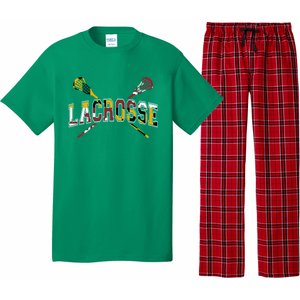 Maryland Flag Lacrosse Pajama Set