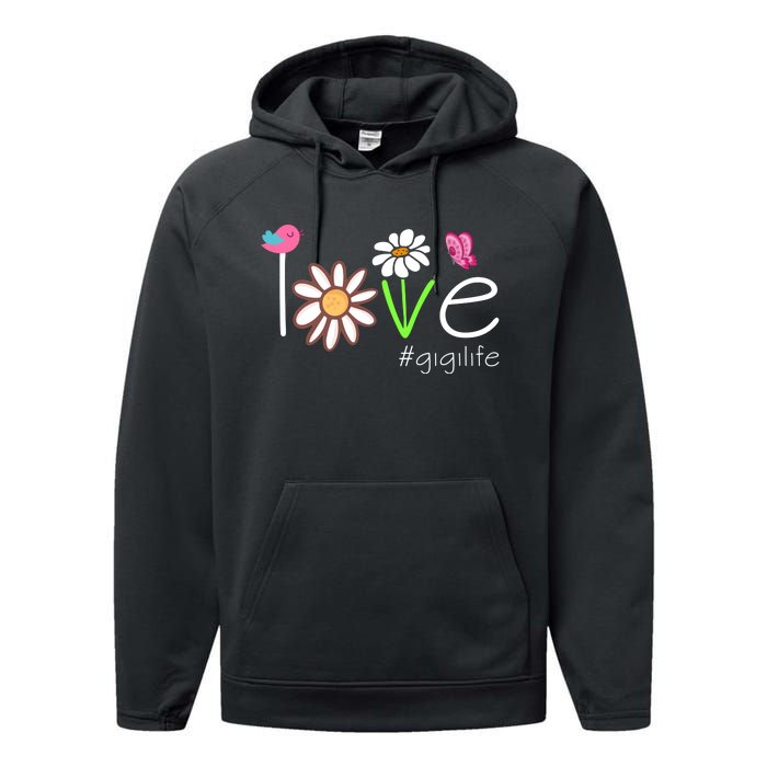 Matching Family Love Gigi Life Performance Fleece Hoodie