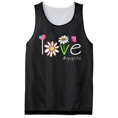 Matching Family Love Gigi Life Mesh Reversible Basketball Jersey Tank