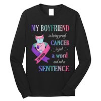 My Friend Living Proof Cancer Just A Word Not A Sentence Long Sleeve Shirt