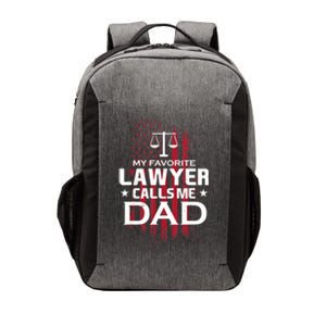 My Favorite Lawyer Calls Me Dad Gift For Father's Day Vector Backpack