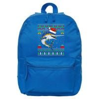 Marlin Fish Lover Matching Ugly Marlin Christmas Meaningful Gift 16 in Basic Backpack