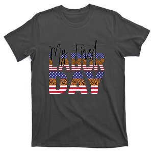 My First Labor Day American Flag Gift T-Shirt