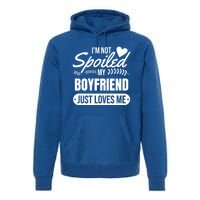 My Friend Loves Me Valentines Friend Gift Cute Gift Premium Hoodie