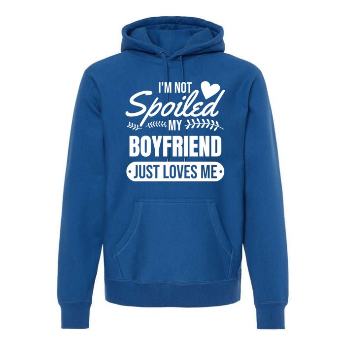 My Friend Loves Me Valentines Friend Gift Cute Gift Premium Hoodie