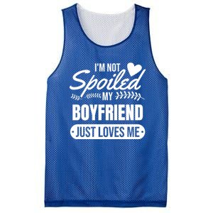 My Friend Loves Me Valentines Friend Gift Cute Gift Mesh Reversible Basketball Jersey Tank