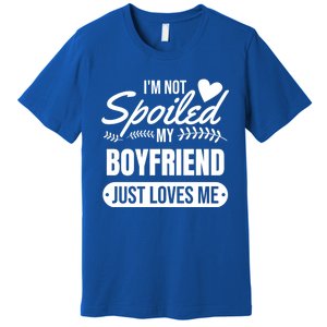 My Friend Loves Me Valentines Friend Gift Cute Gift Premium T-Shirt