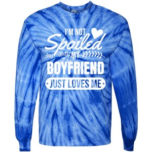 My Friend Loves Me Valentines Friend Gift Cute Gift Tie-Dye Long Sleeve Shirt