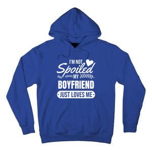 My Friend Loves Me Valentines Friend Gift Cute Gift Tall Hoodie