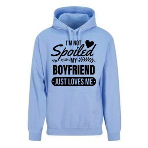 My Friend Loves Me Valentines Friend Gift Cute Gift Unisex Surf Hoodie