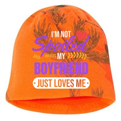 My Friend Loves Me Valentines Friend Gift Cute Gift Meaningful Gift Kati - Camo Knit Beanie