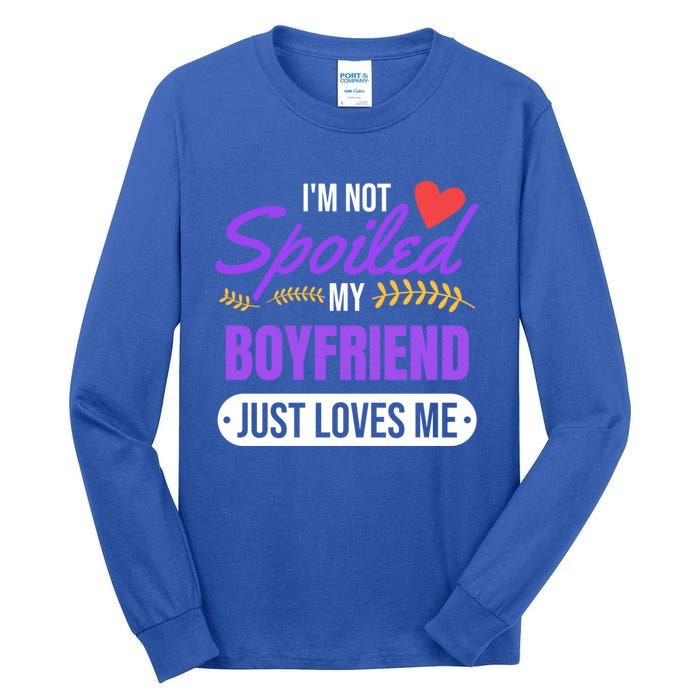 My Friend Loves Me Valentines Friend Gift Cute Gift Meaningful Gift Tall Long Sleeve T-Shirt