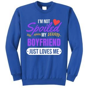 My Friend Loves Me Valentines Friend Gift Cute Gift Meaningful Gift Tall Sweatshirt