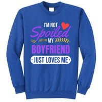 My Friend Loves Me Valentines Friend Gift Cute Gift Meaningful Gift Tall Sweatshirt