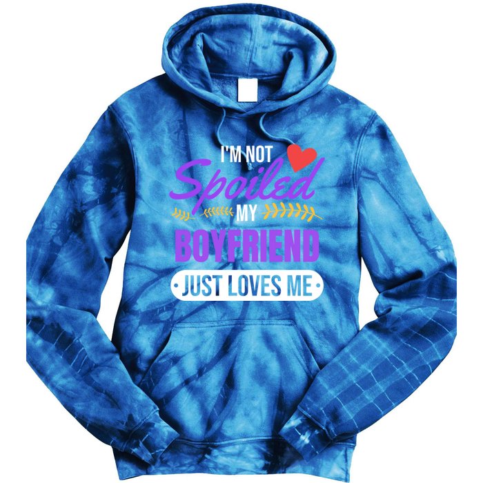 My Friend Loves Me Valentines Friend Gift Cute Gift Meaningful Gift Tie Dye Hoodie