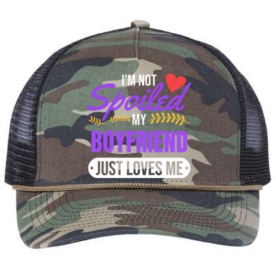 My Friend Loves Me Valentines Friend Gift Cute Gift Meaningful Gift Retro Rope Trucker Hat Cap