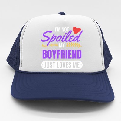 My Friend Loves Me Valentines Friend Gift Cute Gift Meaningful Gift Trucker Hat