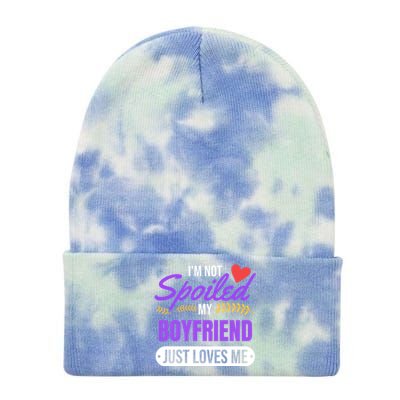 My Friend Loves Me Valentines Friend Gift Cute Gift Meaningful Gift Tie Dye 12in Knit Beanie