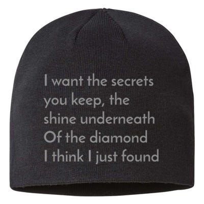 My Favorite Line Diamond Sustainable Beanie