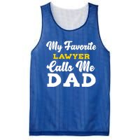 My Favorite Lawyer Calls Me Dad Cute Father Meaningful Gift Mesh Reversible Basketball Jersey Tank