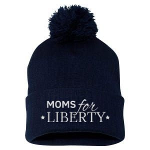 Moms For Liberty Pom Pom 12in Knit Beanie