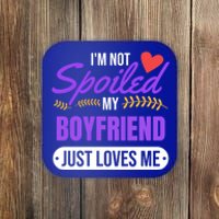 My Friend Loves Me Valentines Friend Gift Great Gift Coaster