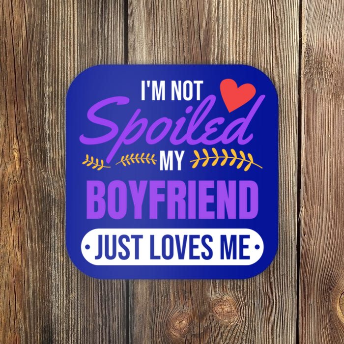 My Friend Loves Me Valentines Friend Gift Great Gift Coaster