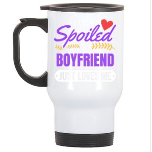 My Friend Loves Me Valentines Friend Gift Great Gift Stainless Steel Travel Mug