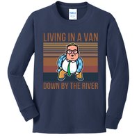 Matt Foley Living In A Van Down By The River Kids Long Sleeve Shirt