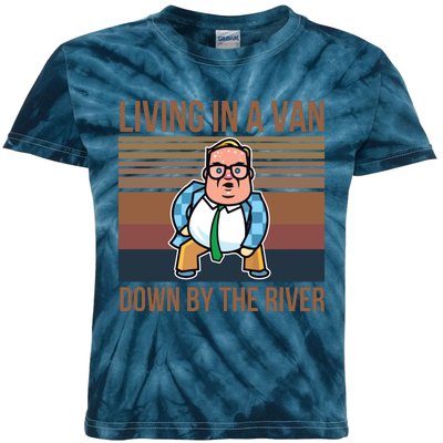 Matt Foley Living In A Van Down By The River Kids Tie-Dye T-Shirt