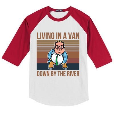 Matt Foley Living In A Van Down By The River Kids Colorblock Raglan Jersey