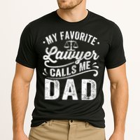 My Favorite Lawyer Calls Me Dad Fathers Day Cooling Performance Crew T-Shirt