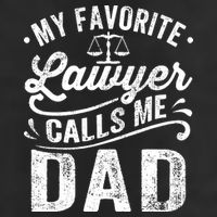 My Favorite Lawyer Calls Me Dad Fathers Day Adult Drive Performance Visor