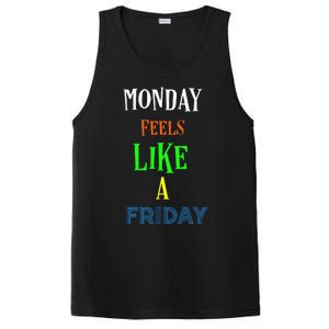 Monday Feels Like A Friday No Background PosiCharge Competitor Tank